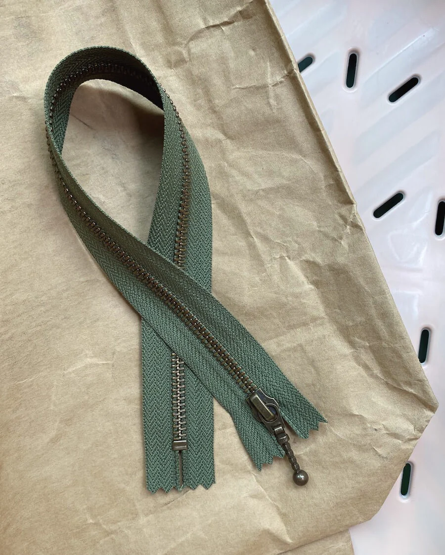 Lynlås 35 cm - Jægergrøn - Image 3