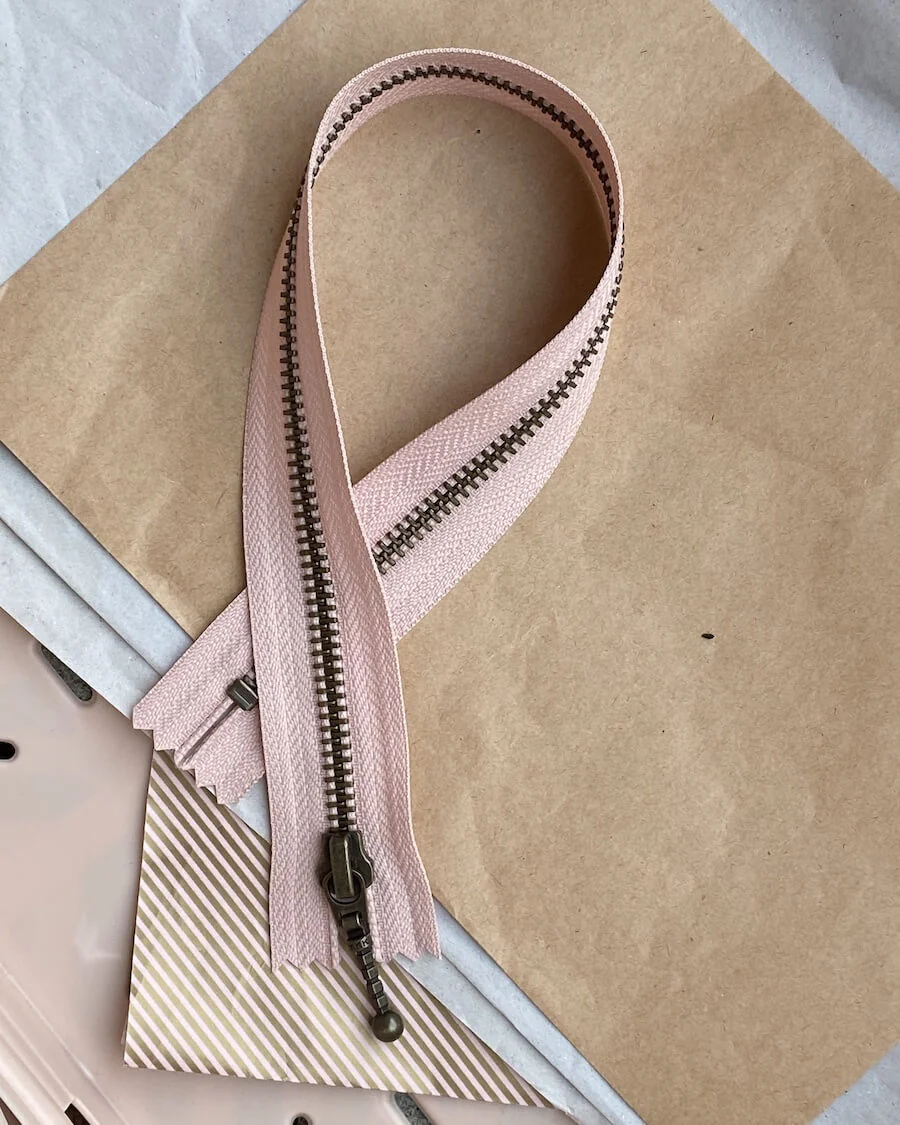 Lynlås 35 cm - Pudderrosa - Image 3