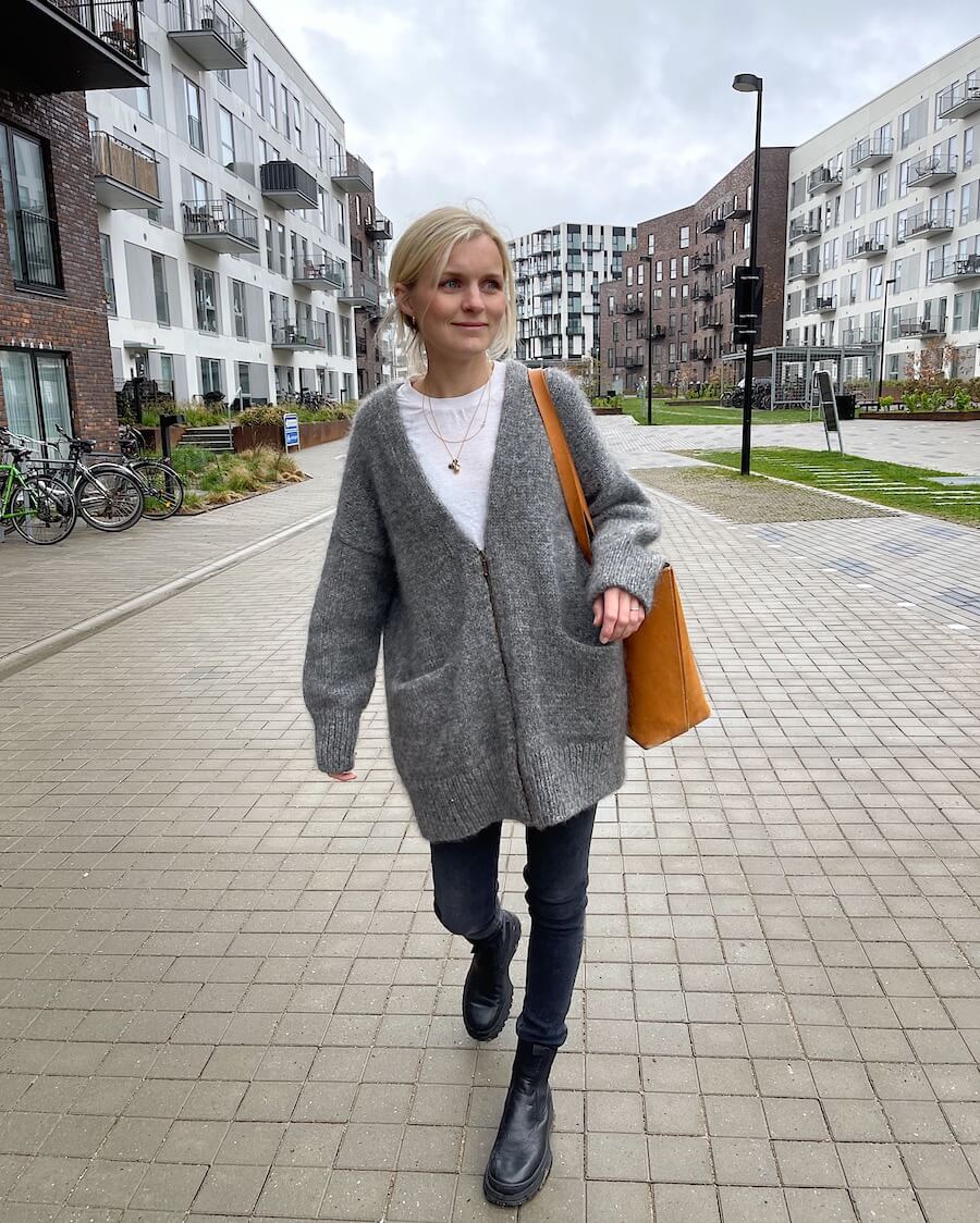 Lynlås 45 cm - Cement - Image 3